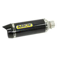 Arrow Thunder Carbon Fiber Slip On Muffler for 2015-2018 Yamaha YZF-R3