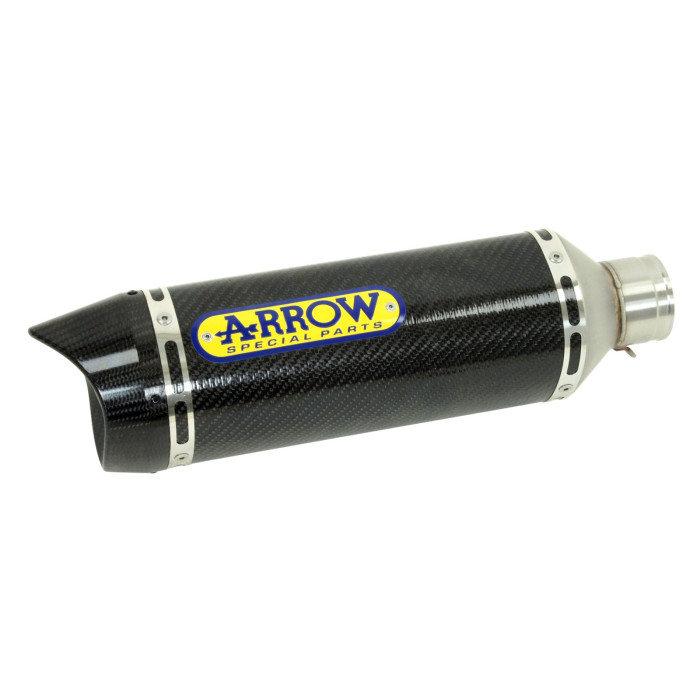 Arrow Thunder Carbon Fiber Slip On Muffler for 2015-2018 Yamaha YZF-R3 Arrow Thunder Carbon Fiber Slip On Muffler for 2015-2018 Yamaha YZF-R3