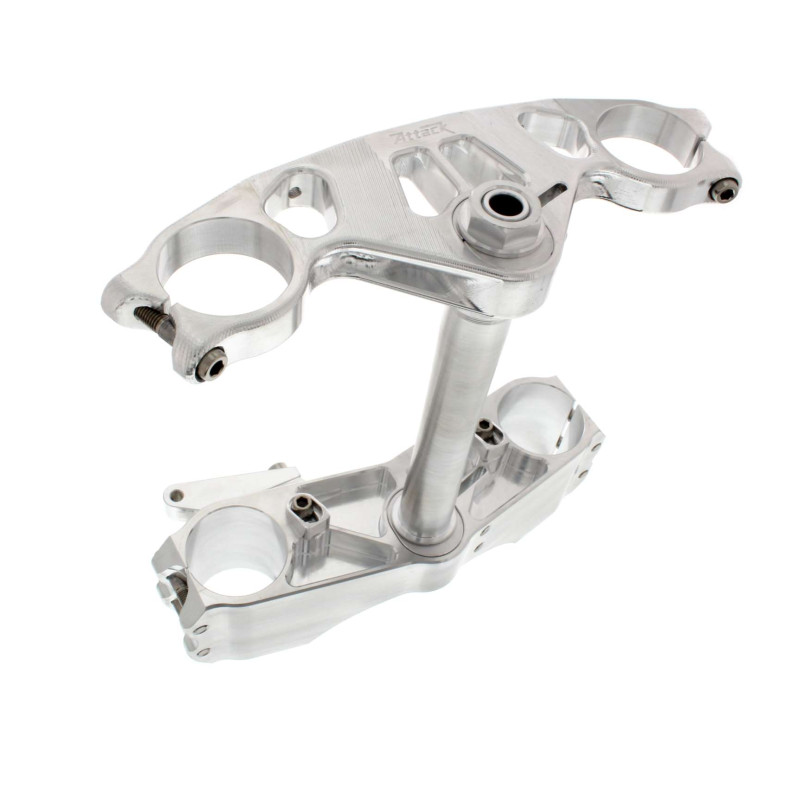 Attack Performance Triple Clamps (Silver) 2017-2018 Suzuki GSX-R1000 / 1000R