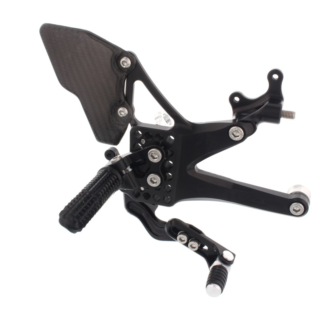 Attack Performance Billet Aluminum Adustable Rearsets for Ducati V4 Panigale