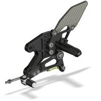 Attack Performance 2015-23 Yamaha YZF-R3 Rearset Kit Attack Performance 2015-23 Yamaha YZF-R3 Rearset Kit