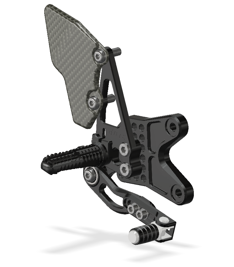 Attack Performance Rearset Kit - Yamaha YZF- R7 (2022-2023)