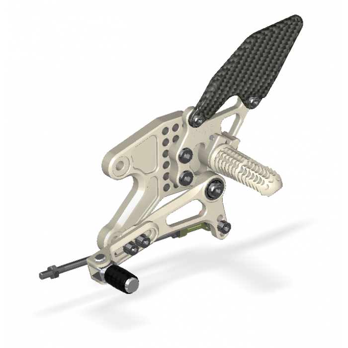 Attack Performance Rearset Kit - Yamaha YZF- R9 (2025+)