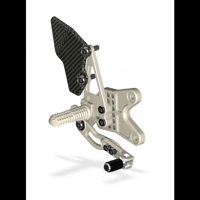 Attack Performance Rearset Kit - Yamaha YZF- R7 (2022-2023)