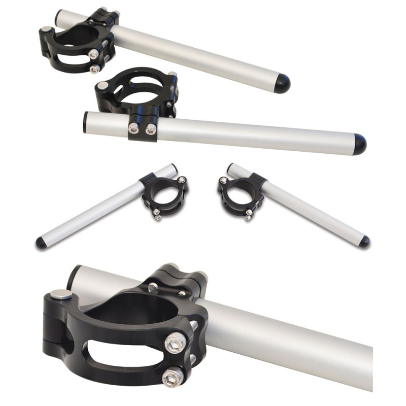 Attack Performance 50-55mm Clip Ons - Black / Gold