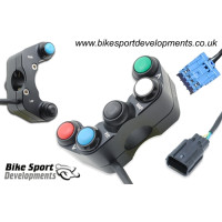 Bike Sport Developments - Plug & Play Left Side Button Pod - 17-19 Honda CBR1000RR w/ HRC Kit Harness