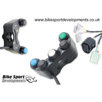 Bike Sport Developments - Plug & Play Left Side Button Pod - 2020+ Yamaha YZF-R1 w/ YEC Kit Harness