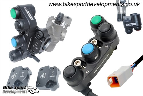 Bike Sport Developments - Plug & Play Left Button Pod (M/C mount) - 2020 Ducati Panigale V2