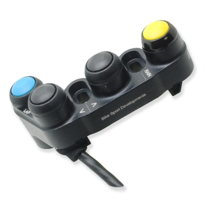 Bike Sport Developments - 4 Function Switch - Handlebar Mount | Up / Down / Rain / Lap | Kawasaki ZX-4RR (2023)