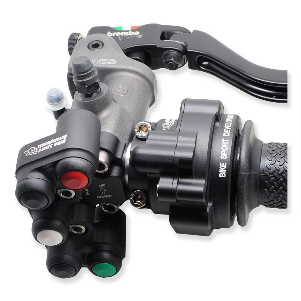 Bike Sport Developments - 5 Function Race Switch + Throttle Housing - Yamaha YZF-R1 (2020+)