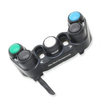 Bike Sport Developments - 7 Function Race Switch - Bar Clamp Mount - Up/Down/Select/Map/Pit/Rain/Lap - Yamaha YZF-R1 (2020+)