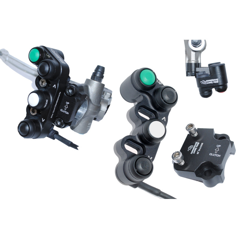 Bike Sport Developments - New Style Mount - Yamaha 2015-2019 YZF-R1 / R1M / R1S Left Side Button Pod - Plug and Play Bike Sport Developments - New Style Mount - Yamaha 2015-2019 YZF-R1 / R1M / R1S Left Side Button Pod - Plug and Play