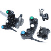 Bike Sport Developments - New Style Mount Yamaha 2015+ YZF-R1 / R1M / R1S Left Side Button Pod - Plug and Play - YEC HARNESS / ECU
