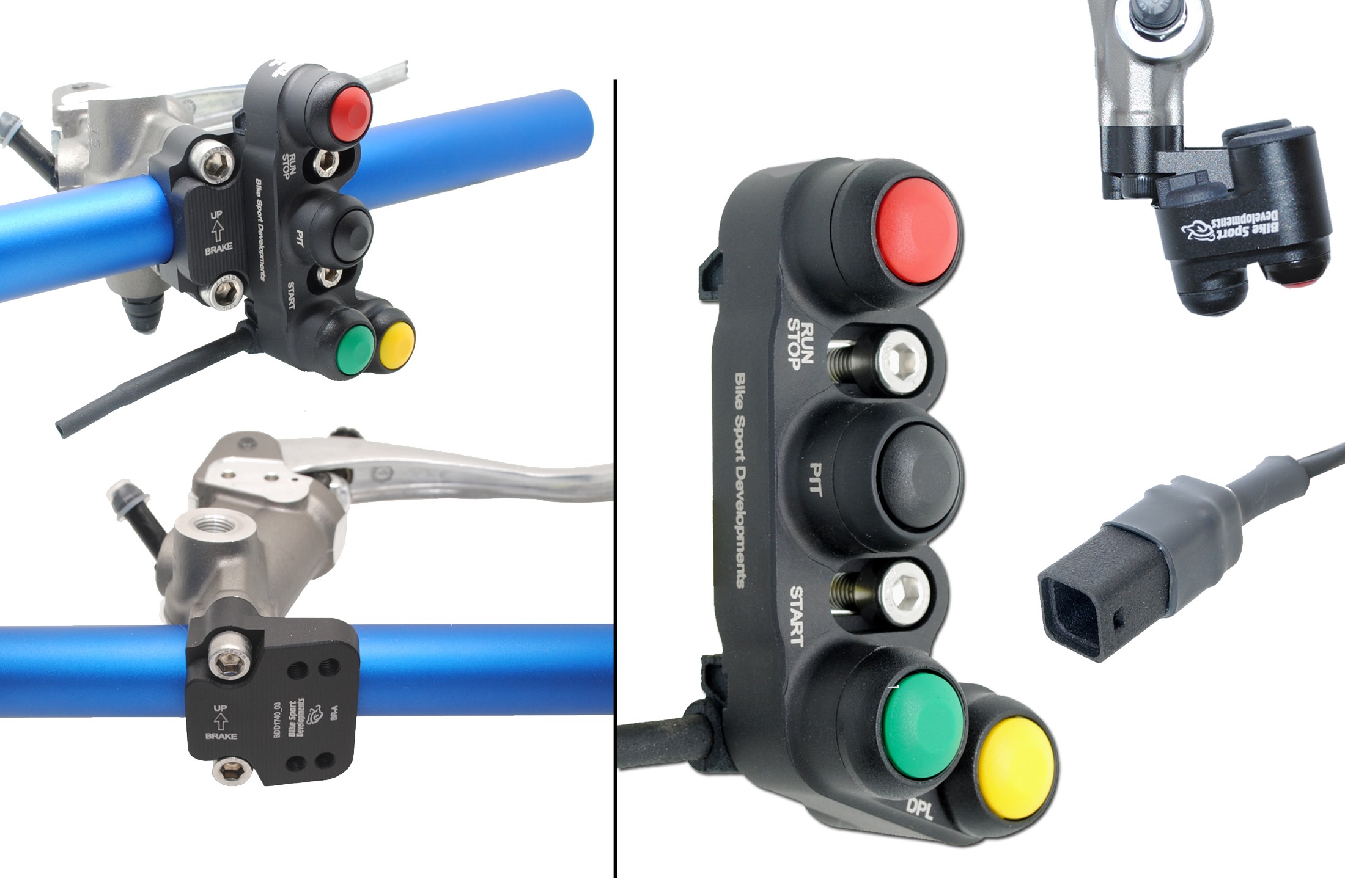 Bike Sport Developments - Plug & Play Right Button Pod - Ducati Panigale V4R