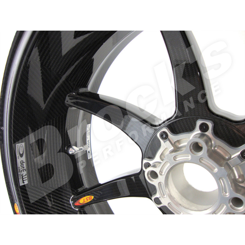 BST 7 TEK 17 x 6.0 Rear Wheel - Ducati 748 / 916 / 996 / 998 (94-02) / S2R 803-1000 (05-08) / S4R (03-06) / 848 (08-13) / Hypermotard 950/SP (19-22)