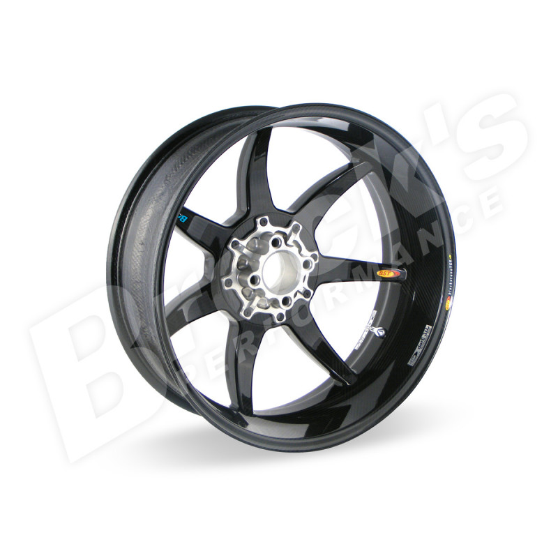 BST 7 TEK 17 x 6.0 Rear Wheel - Ducati 748 / 916 / 996 / 998 (94-02) / S2R 803-1000 (05-08) / S4R (03-06) / 848 (08-13) / Hypermotard 950/SP (19-22)