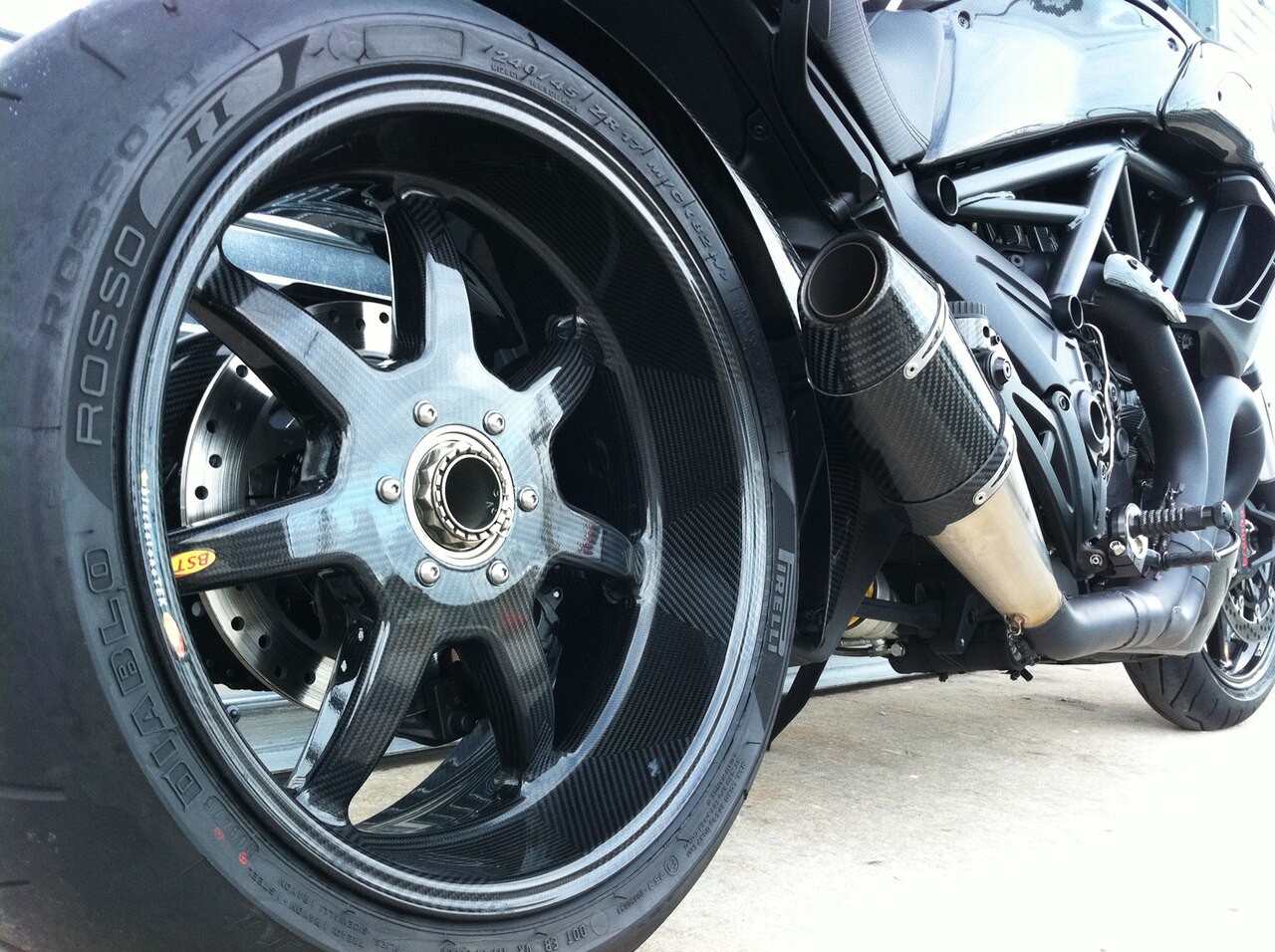 BST 7 TEK 17 x 8.5 Rear Wheel - Ducati Diavel/XDiavel/S