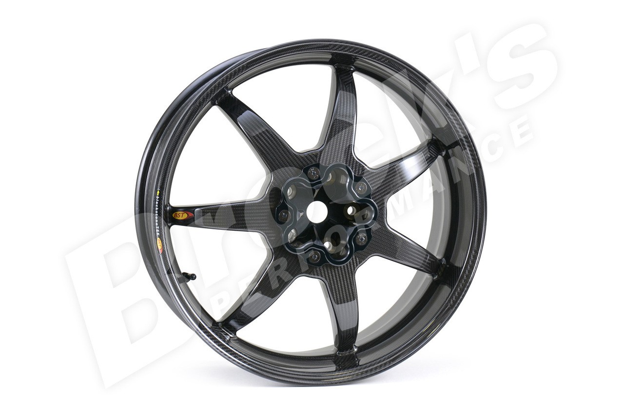 BST 7 TEK 17 x 6.0 Rear Wheel Kawasaki Ninja H2 H2R 15 23 and Ninja H2 SX SE SE 18 23 167735