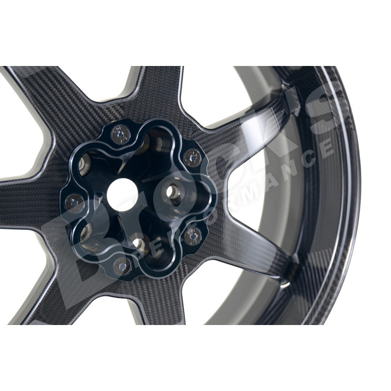 BST 7 TEK 17 x 6.0 Rear Wheel - Kawasaki Ninja H2 / H2R (15-23) and Ninja H2 SX / SE / SE+ (18-23)