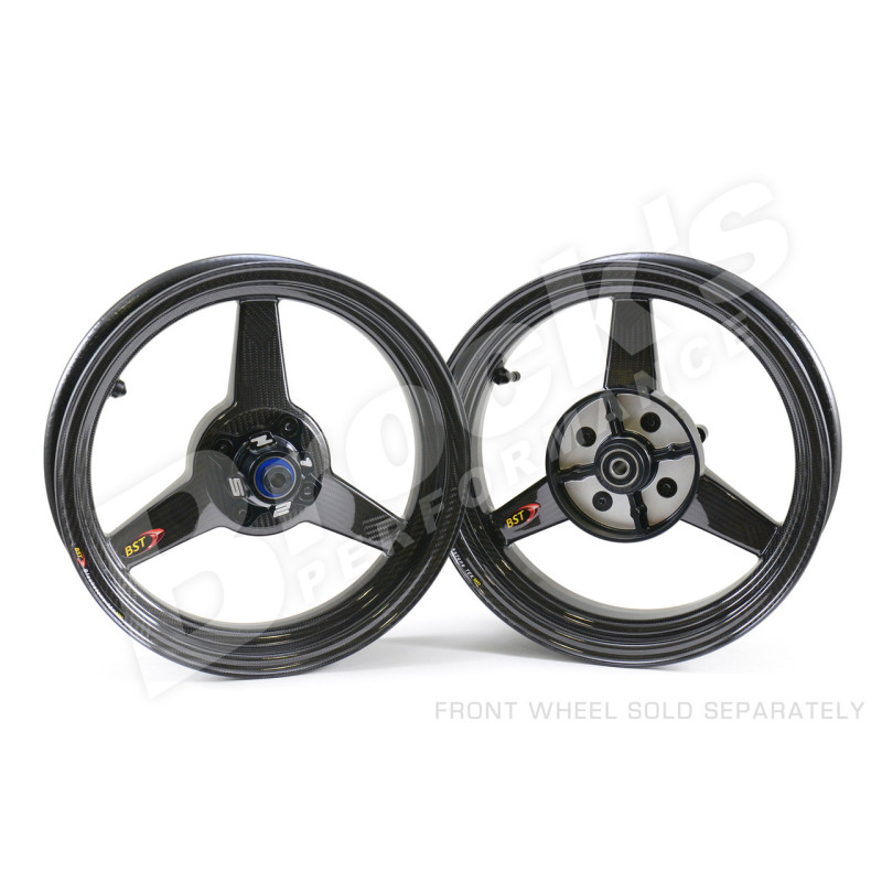BST Triple TEK 12 x 4.00 Rear Wheel - Kawasaki Z125 Pro (17-23)
