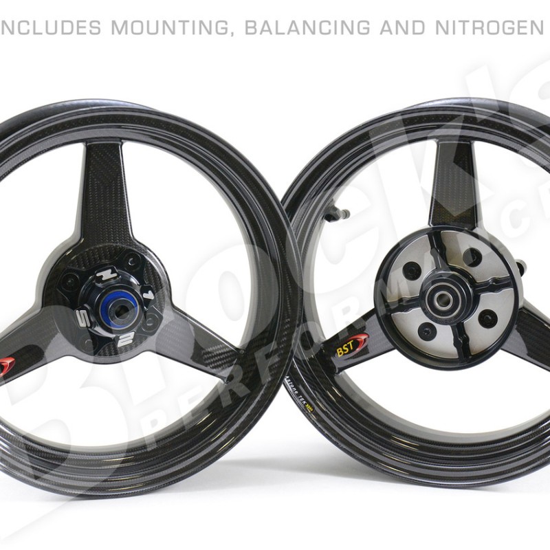 Z125 Pro BST Wheel and Tire Package - OEM Sizes (17-20) - 168125