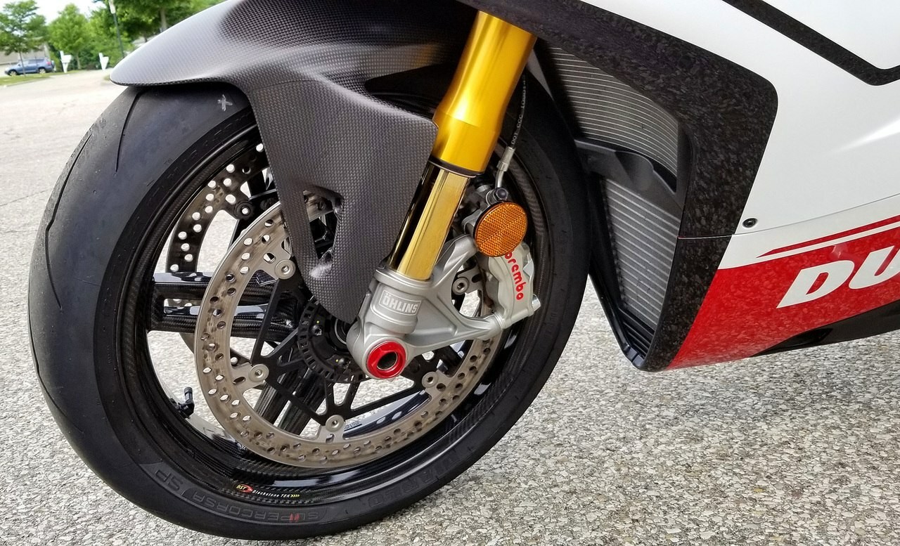 BST Rapid TEK 17 x 3.5 Front Wheel - Matte - Ducati 899/959/821/ 1199 w/ ABS / 1299 / V4/ V2 / 1299S / 1299R / FE 15-16