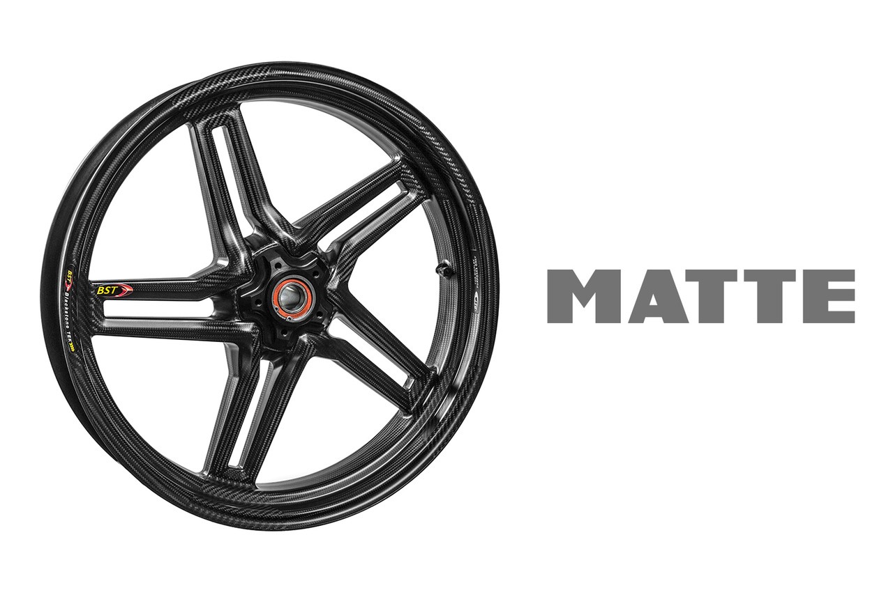 BST Rapid TEK 17 x 3.5 Front Wheel - MATTE - Ducati 899/959/821/1199 w/ABS / 1299 / V4 / Streetfighter V4 / V2 / 1299S / 1299R / FE 15-16