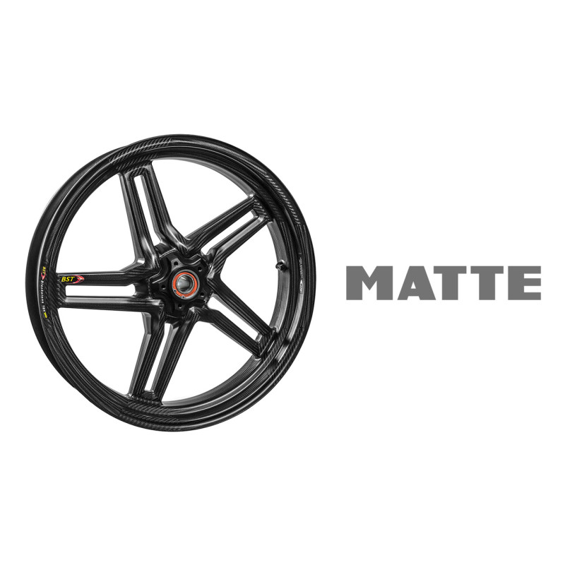 BST Rapid TEK 17 x 3.5 Front Wheel - MATTE - Ducati 899/959/821/1199 w/ABS / 1299 / V4 / Streetfighter V4 / V2 / 1299S / 1299R / FE 15-16 BST Rapid TEK 17 x 3.5 Front Wheel - MATTE - Ducati 899/959/821/1199 w/ABS / 1299 / V4 / Streetfighter V4 / V2 / 1299S / 1299R / FE 15-16