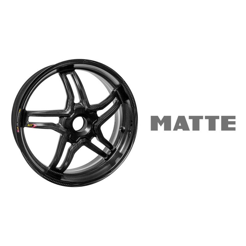 BST Rapid TEK 17 x 6.0 Rear Wheel - MATTE - Ducati 1098/R/S / 1199 / 1299 / 1299Rfe / V4 / Streetfighter V4 / 1198 (2007-12) / SuperSport 939