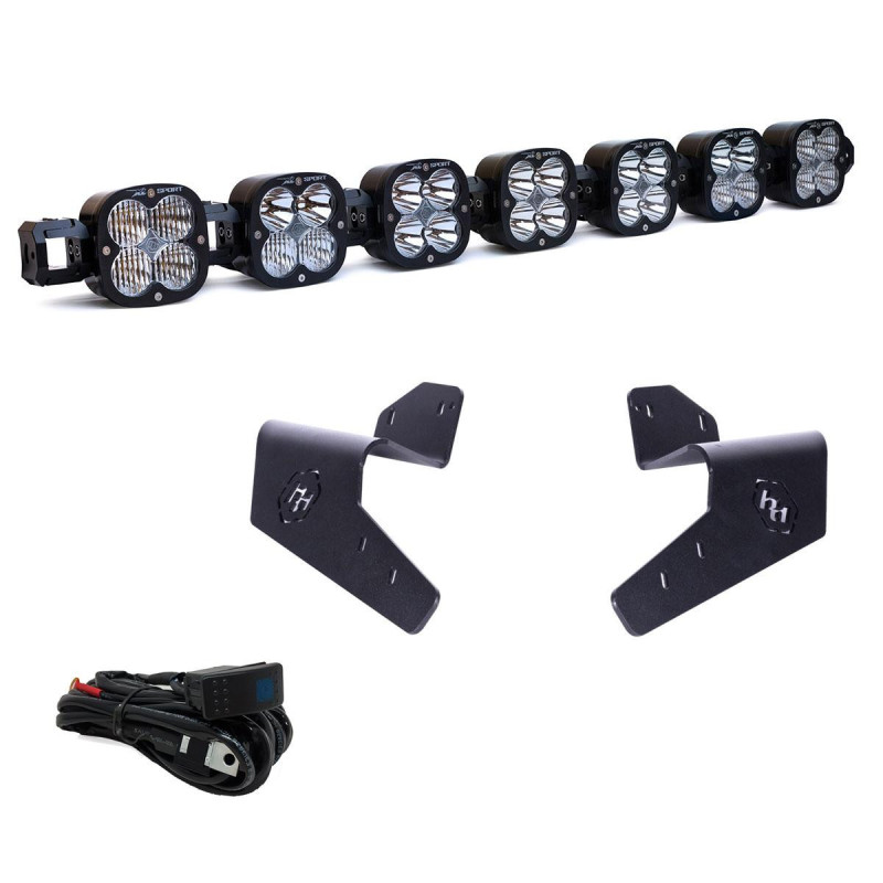 Baja Designs 7XL Linkable Roof Mount LED Light Kit | CAN-AM | Maverick R (2024-2026)
