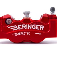 Beringer 100mm / 108mm Aerotec Billet Radial Race Calipers - Titanium Pistons with Magnets