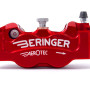 Beringer 100mm / 108mm Aerotec Billet Radial Race Calipers - Titanium Pistons with Magnets