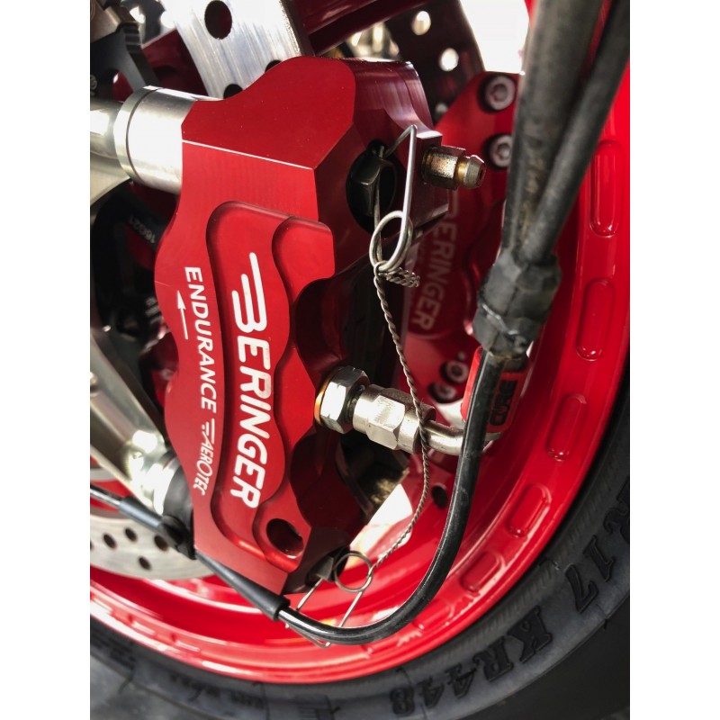Beringer 100mm / 108mm Aerotec Billet Radial Endurance Calipers - Titanium Pistons with Magnets Beringer 100mm / 108mm Aerotec Billet Radial Endurance Calipers - Titanium Pistons with Magnets