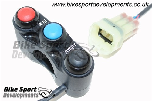 Bike Sport Developments - Plug & Play Right Side Button Pod - Kawasaki Ninja ZX-10R / ZX-10RR (2016-2020)