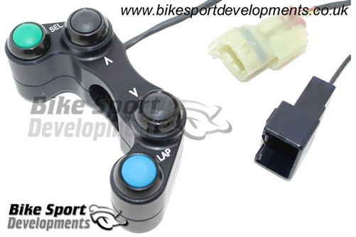 Bike Sport Developments - Plug & Play Left Side Button Pod - Kawasaki Ninja ZX-10R / ZX-10RR (2016-2020)