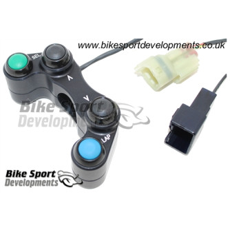 Bike Sport Developments - Plug & Play Left Side Button Pod - Kawasaki Ninja ZX-10R / ZX-10RR (2016-2020)