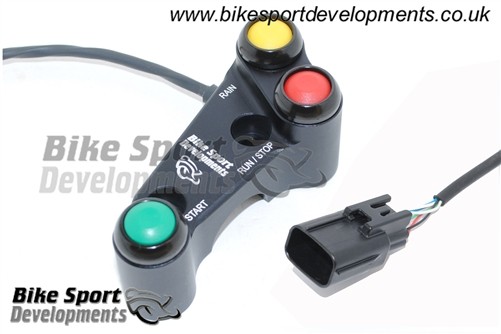 Bike Sport Developments - Plug & Play Right Side Button Pod - 17-18 Suzuki GSX-R1000 (Brembo Master Cylinder)