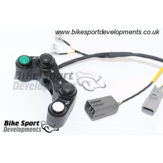 Bike Sport Developments - Plug & Play Left Side Button Pod - 17-18 Suzuki GSX-R1000 With Yoshimura KIT System Bike Sport Developments - Plug & Play Left Side Button Pod - 17-18 Suzuki GSX-R1000 With Yoshimura KIT System