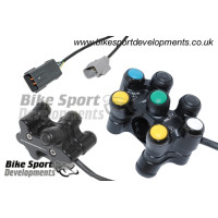 Bike Sport Developments - Plug & Play Left Side Button Pod  Street or Track  17-18 Suzuki GSX-R1000