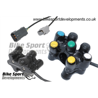 Bike Sport Developments - Plug & Play Left Side Button Pod  Street or Track  17-18 Suzuki GSX-R1000