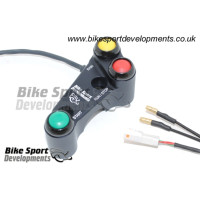 Bike Sport Developments - Plug and Play Start / Kill / Rain Switch - Ducati Panigale 899 / 959 / 1199 / 1299 (offset 30mm bolt spacing)