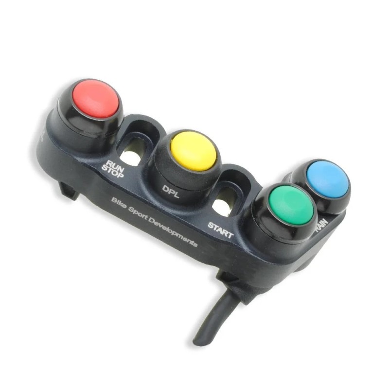 Bike Sport Developments - 4 Function Plug & Play Right Button Pod - Ducati Panigale V4 / V4S Bike Sport Developments - 4 Function Plug & Play Right Button Pod - Ducati Panigale V4 / V4S