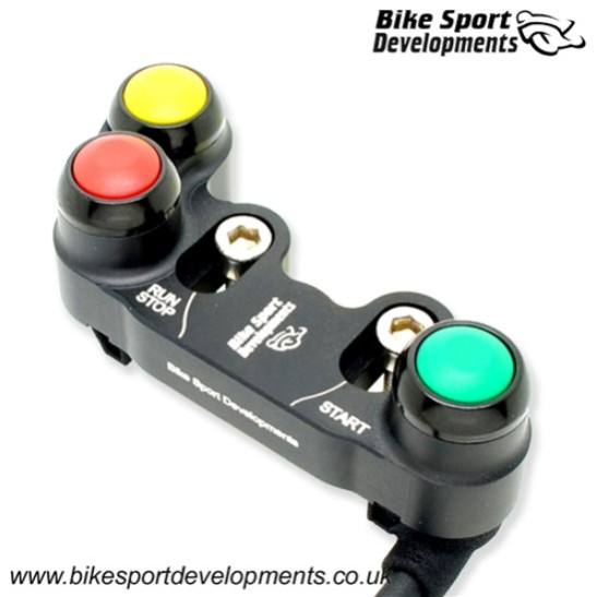 Bike Sport Developments - 3 Function Brake Mount - Stop / Run - Start - Rain Honda CBR1000RR 2020 - 2021 Bike Sport Developments - 3 Function Brake Mount - Stop / Run - Start - Rain Honda CBR1000RR 2020 - 2021