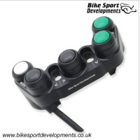 Bike Sport Developments -Standard ECU 6 Function Bar Clamp Mount - Multifunction Honda CBR1000RR 2020 - 2021