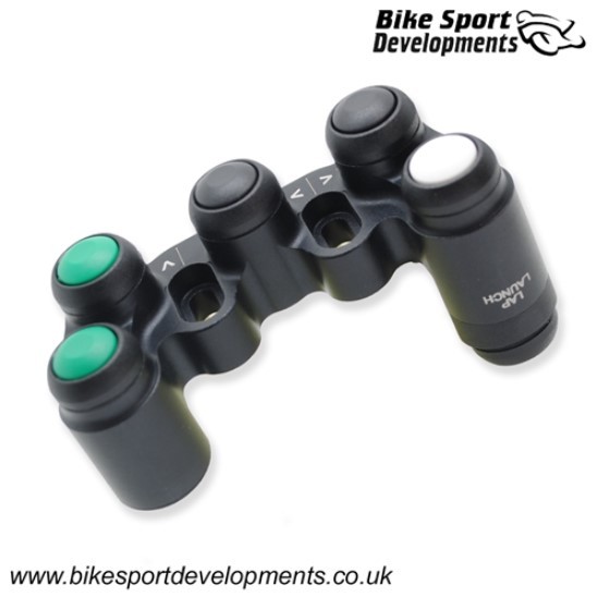 Bike Sport Developments -Standard ECU 6 Function Bar Clamp Mount - Multifunction Honda CBR1000RR 2020 - 2021