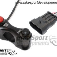 Bike Sport Developments - 2 Button Race / Track Handlebar switch Stop / Run / Start Aprilia RSV4 1000 / 1100 2009 - 2021 Bike Sport Developments - 2 Button Race / Track Handlebar switch Stop / Run / Start Aprilia RSV4 1000 / 1100 2009 - 2021