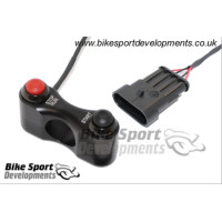 Bike Sport Developments - 2 Button Race / Track Handlebar switch Stop / Run / Start Aprilia RSV4 1000 / 1100 2009 - 2021 Bike Sport Developments - 2 Button Race / Track Handlebar switch Stop / Run / Start Aprilia RSV4 1000 / 1100 2009 - 2021
