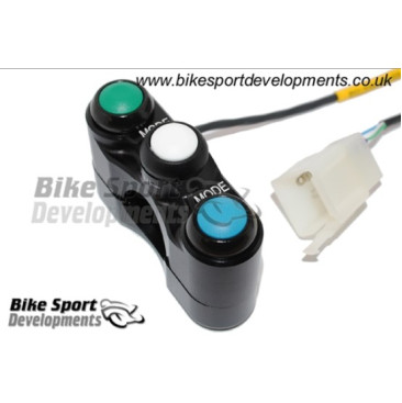 Bike Sport Developments - Aprilia RSV4 2009 - 2016 3 Button Race Handle Bar Switch Bike Sport Developments - Aprilia RSV4 2009 - 2016 3 Button Race Handle Bar Switch