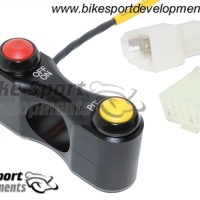 Bike Sport Developments - Plug & Play Left Side Button Pod - Yamaha 08-16 YZF-R6 - YEC Kit Harness Bike Sport Developments - Plug & Play Left Side Button Pod - Yamaha 08-16 YZF-R6 - YEC Kit Harness
