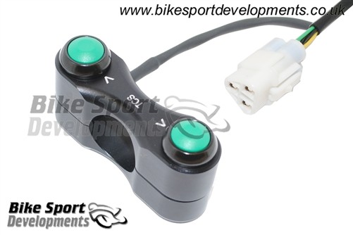 Bike Sport Developments - Plug and Play Traction Control Adjustment Switch Pod - 12-14 Yamaha YZF-R1